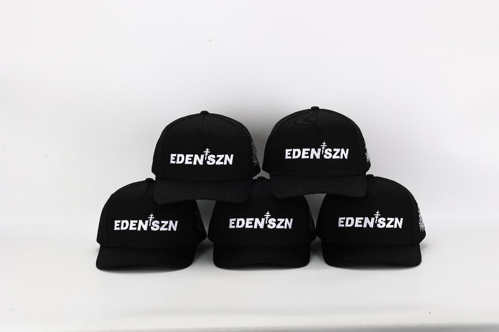 Eden Black Baseball Cap