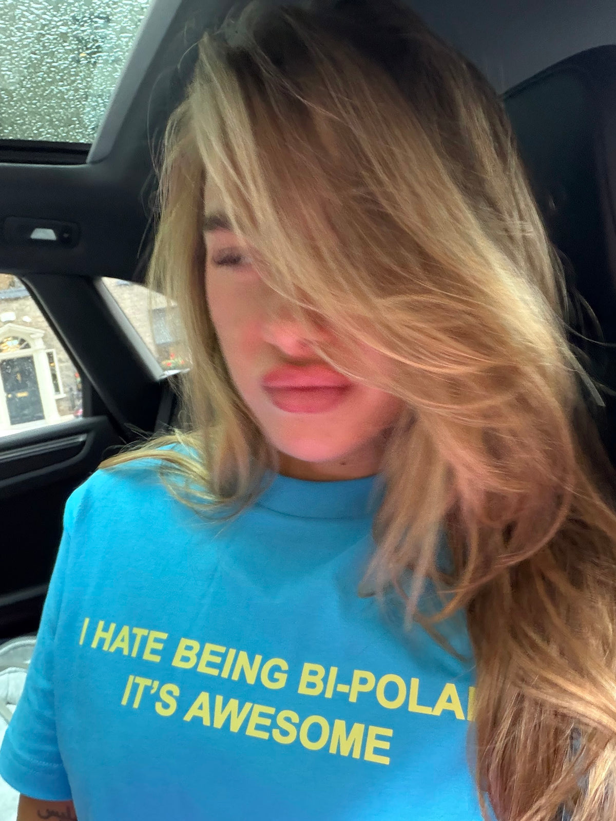 I Hate Being Bi-Polar It's Awesome tee