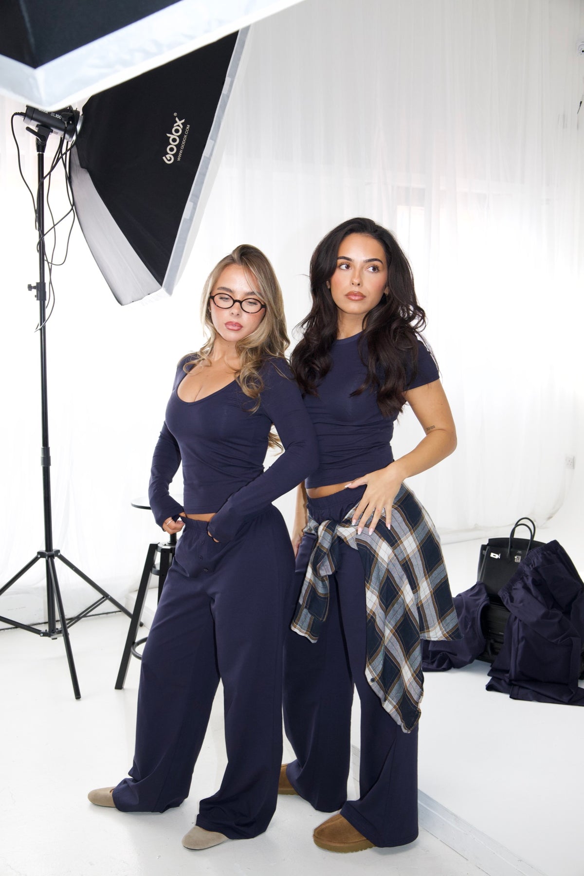 Romy Long Sleeve Top | Navy - Eden Szn Signature SZN