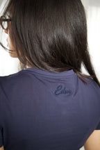 Romy Short Sleeve Top | Navy - Eden Szn Signature SZN