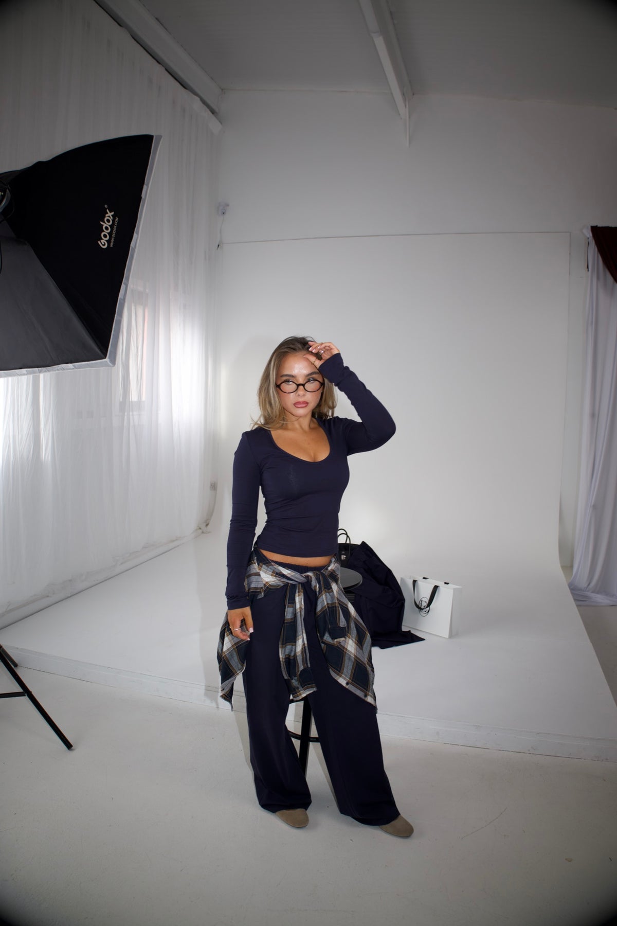 Romy Bottoms | Navy - Eden Szn Signature SZN
