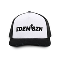 Eden Black & White Trucker Cap